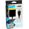 IBOX Video Cable Adapter Hdmi Type A (Standard) Vga (D-Sub) Black - (IAHV01)