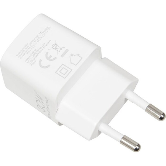 IBOX Wall Charger I-Box C-38 PD30W, White - (ILUC38W)
