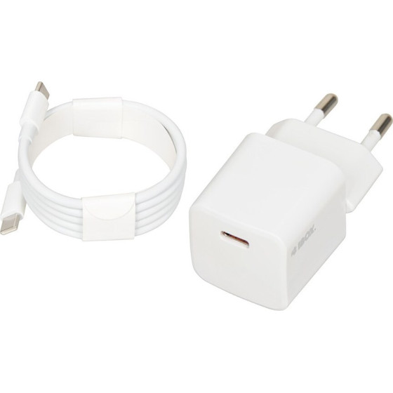 IBOX Wall Charger I-Box C-38 PD30W, White - (ILUC38CW)