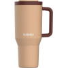Kambukka Thermal Mug With Telescopic Straw Rio Tumbler 950ml Almond Dream - (11-08001)