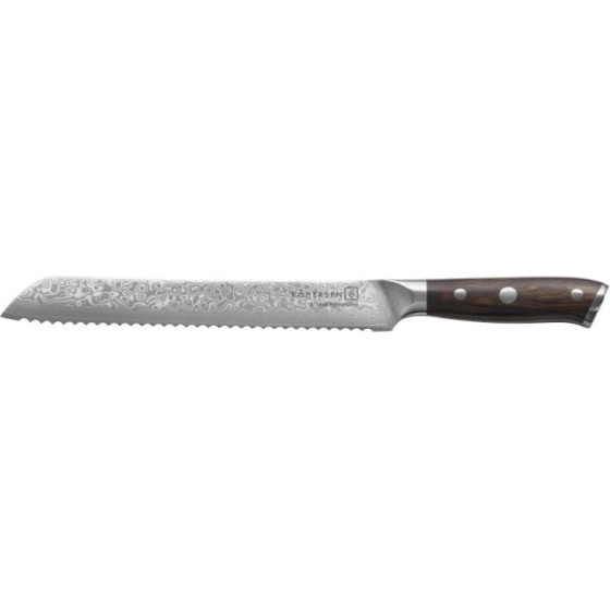KOHERSEN Elegance Ebony Wood Bread Knife 22.9 Cm - (72216)