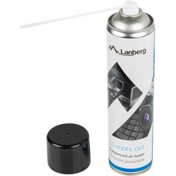 Lanberg Compressed Air 600 Ml - (CG-600FL-001)