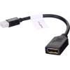 Lanberg Displayport Cable 0.12 m Mini Displayport Black - (AD-0003-BK)