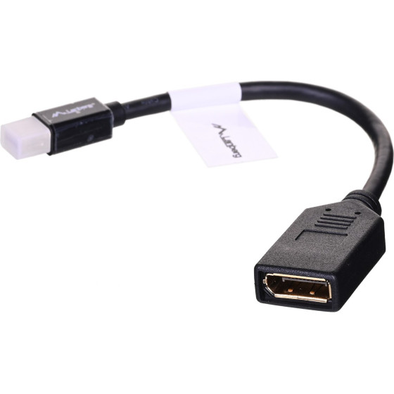 Lanberg Displayport Cable 0.12 m Mini Displayport Black - (AD-0003-BK)