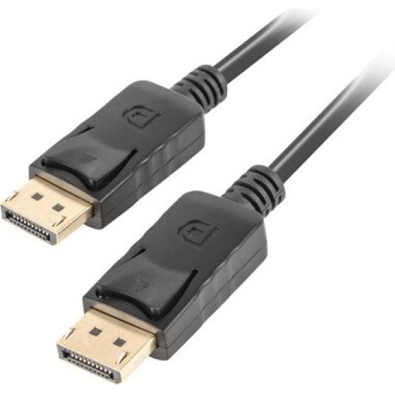 Lanberg Displayport Cable 1.8 m Black - (CA-DPDP-10CC-0018-BK)