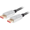 Lanberg Displayport Cable 20 Pin V1.4 1.8m 8K - (CA-DPDP-20CU-0018-BK)