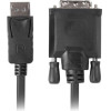 Lanberg Dp Cable (M) V1.2 -  DVI-D (M)(24+1) 3M - (CA-DPDV-10CU-0030-BK)