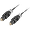 Lanberg Fibre Optic Cable 3 m Toslink Black - (CA-TOSL-10CC-0030-BK)