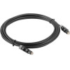 Lanberg Fibre Optic Cable 3 m Toslink Black - (CA-TOSL-10CC-0030-BK)