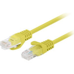 Lanberg Fluke Passed Patchcord cat.6 Utp 0.25 m Yellow 10-Pack - (PCU6-20CC-0025-Y)