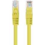 Lanberg Fluke Passed Patchcord cat.6 Utp 1 m Yellow 10-Pack - (PCU6-20CC-0100-Y)