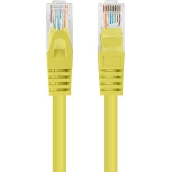 Lanberg Fluke Passed Patchcord cat.6 Utp 1 m Yellow 10-Pack - (PCU6-20CC-0100-Y)
