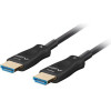 Lanberg Hdmi Cable M/M V2.1 40M 8K Optical Aoc - (CA-HDMI-30FB-0400-BK)