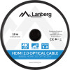 Lanberg Hdmi Cable M/M V2.0 10M Optical Aoc Black - (CA-HDMI-20FB-0100-BK)