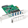 Lanberg Interface cards/Adapter Internal Usb 3.2 Gen 1 (3.1 Gen 1) - (PCE-US3-004)