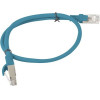 Lanberg Networking Cable Blue 0.5 m Cat5e U/Utp (UTP) - (PCU5-10CC-0050-B)