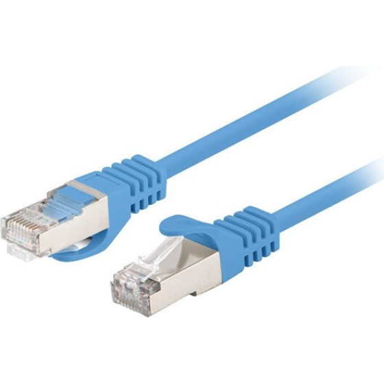 Lanberg Networking Cable Blue 1 m Cat6 U/Utp (UTP) - (PCF6-20CC-0100-B)