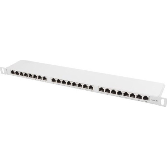 Lanberg Patch Panel 0.5U - (PPS6-0024-S)