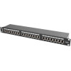 Lanberg Patch Panel 1U - (PPS6-1024-B)