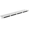 Lanberg Patch Panel 24 Port 0.5U CAT.6 Utp Gray - (PPU6-0024-S)