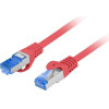 Lanberg Patchcord S/Ftp CAT.6A 0.5M Red Lszh - (PCF6A-10CC-0050-R)