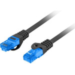Lanberg Patchcord S/Ftp CAT.6A 10M Black Lszh - (PCF6A-10CC-1000-BK)