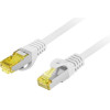Lanberg Patchcord S/Ftp CAT.6A 10M Gray 100% Cu Lszh - (PCF6A-10CU-1000-S)