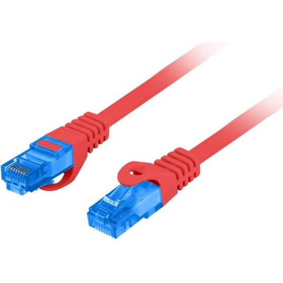 Lanberg Patchcord S/Ftp CAT.6A 1M Red Lszh - (PCF6A-10CC-0100-R)