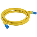 Lanberg Patchcord S/Ftp CAT.6A 3M Yellow Lszh - (PCF6A-10CC-0300-Y)