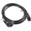 Lanberg Power Cable Black 5 m C13 Coupler CEE7/7 - (CA-C13C-11CC-0050-BK)