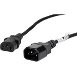 Lanberg Power Cable Extension C13- C14 Vd - (CA-C13E-11CC-0018-BK)