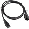 Lanberg Power Cable Extension C13- C14 Vd - (CA-C13E-11CC-0018-BK)