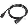 Lanberg Power Cable Extension C13- C14 Vd - (CA-C13E-11CC-0018-BK)