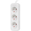 Lanberg Power Strip 1.5M BLACK, 3X 230V Pl - (PS0-03E-0150-W)