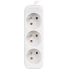 Lanberg Power Strip 1.5M BLACK, 3X 230V Pl - (PS0-03E-0150-W)