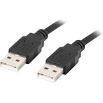 Lanberg Usb Cable 1.8m 2.0 Usb A Black - (CA-USBA-20CU-0018-BK)