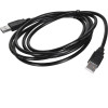 Lanberg Usb Cable 1.8m 2.0 Usb A Black - (CA-USBA-20CU-0018-BK)