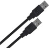 Lanberg Usb Cable 1m 2.0 Usb A Black - (CA-USBA-20CU-0010-BK)