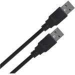 Lanberg Usb Cable 1m 2.0 Usb A Black - (CA-USBA-20CU-0010-BK)