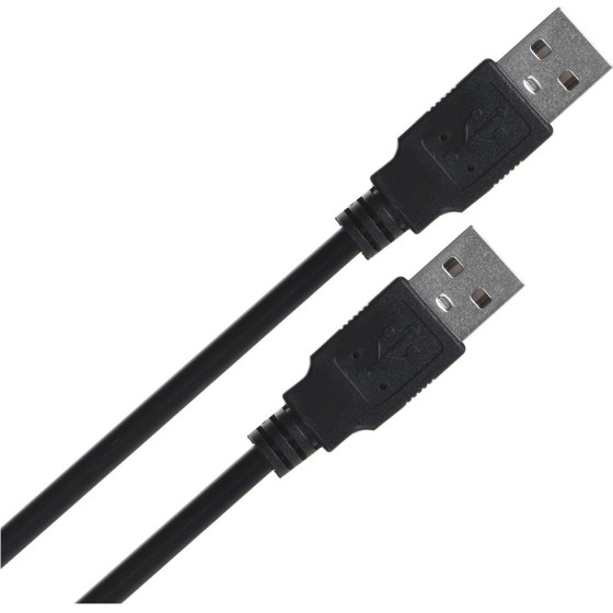 Lanberg Usb Cable 1m 2.0 Usb A Black - (CA-USBA-20CU-0010-BK)