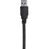Lanberg Usb Cable 1m 3.0 Usb A Black - (CA-USBA-30CU-0010-BK)