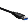 Lanberg Usb Cable 1m 3.0 Usb A Black - (CA-USBA-30CU-0010-BK)
