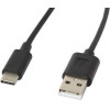 Lanberg Usb Cable Usb 2.0 1.8 m Usb A Usb C Black - (CA-USBO-10CC-0018-BK)