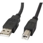 Lanberg Usb Cable Usb 2.0 3 m Usb B Black - (CA-USBA-11CC-0030-BK)