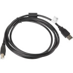 Lanberg Usb Cable Usb 2.0 1.8 m Usb B Black - (CA-USBA-11CC-0018-BK)