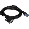 Lanberg Vga Cable 1.8 m Vga (D-Sub) Black - (CA-VGAC-10CC-0018-B+)