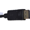 Lanberg Video Cable Adapter 0.1 m Displayport DVI-D Black - (AD-0007-BK)