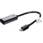 Lanberg Video Cable Adapter 0.2 m Mini Displayport Hdmi Type A (Standard) Black - (AD-0005-BK)