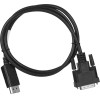 Lanberg Video Cable Adapter 1 m Displayport DVI-D Black - (CA-DPDV-10CU-0010-BK)