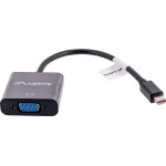 Lanberg Video Cable Adapter 0.2 m Vga (D-Sub) Mini Displayport Black - (AD-0006-BK)
